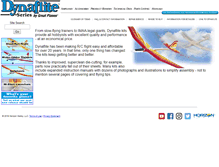 Tablet Screenshot of dynaflite.com